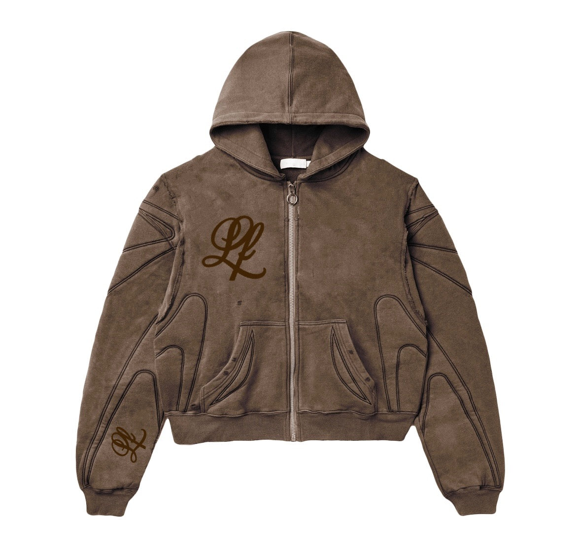 Umber Zip-Up